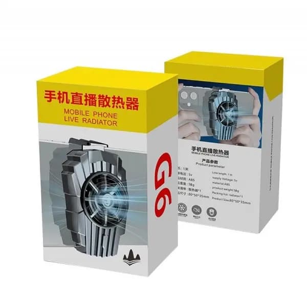 فن خنک کننده گوشی موبایل مدل G6-PUBG اصلی — تصویر ۱۰