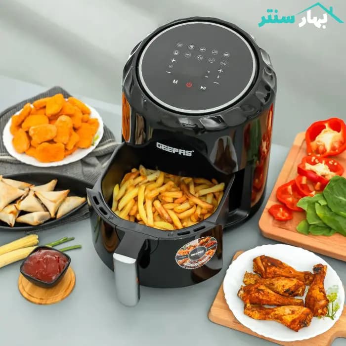 سرخ کن بدون روغن 3.5 لیتر جیپاس مدل GAF37512N — تصویر ۵