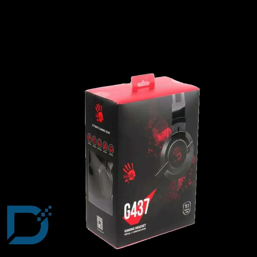 هدفون گیمینگ ایفورتک مدل HEADSET GAMING A4TECH BLOODY G-437 — تصویر ۱۲