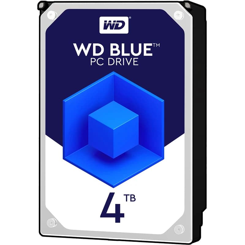 هارددیسک اینترنال وسترن دیجیتال 4tb آبی — تصویر ۴