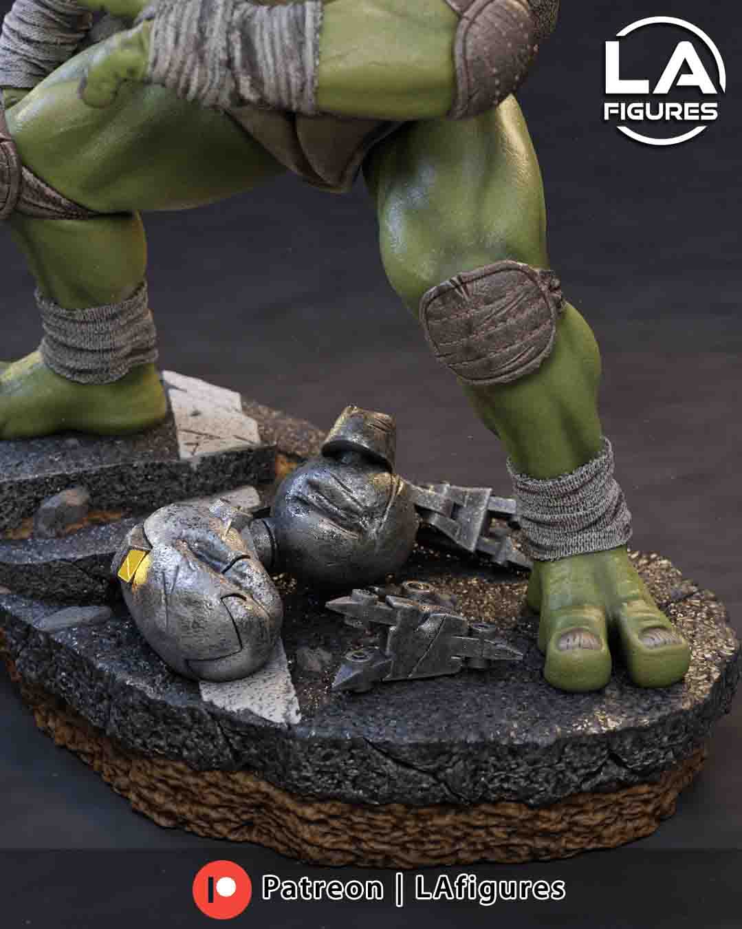 🐢🧠 فیگور دوناتلو (Donatello TMNT) – ارتفاع ۲۵ سانتیمتر | جنس PLA+ — تصویر ۹