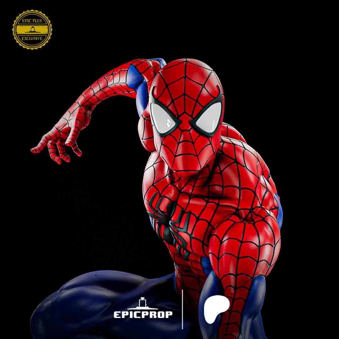 🕷️ فیگور اسپایدرمن Classic | ارتفاع ۳۰ سانتیمتر | جنس PLA+ — تصویر ۵