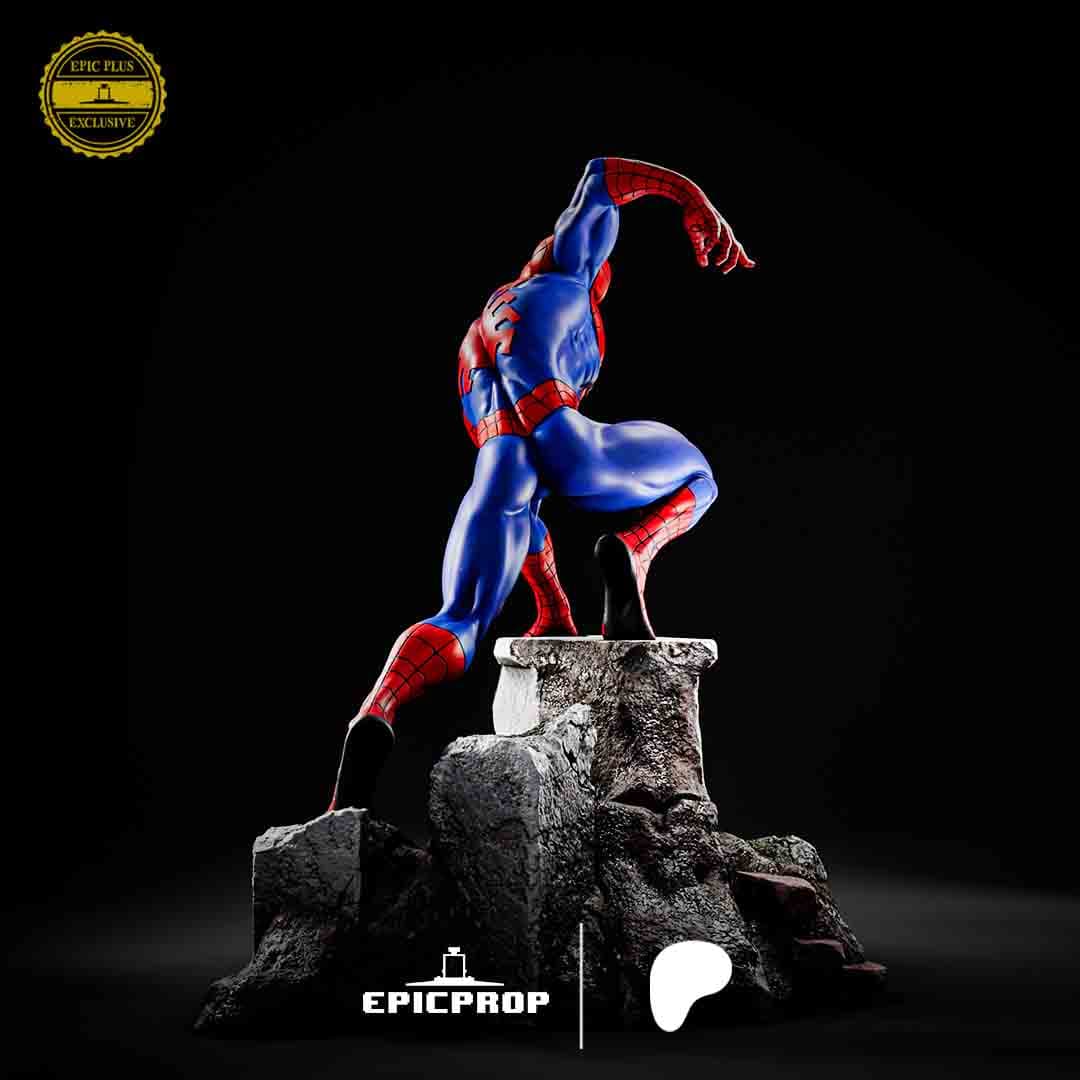 🕷️ فیگور اسپایدرمن Classic | ارتفاع ۳۰ سانتیمتر | جنس PLA+ — تصویر ۶