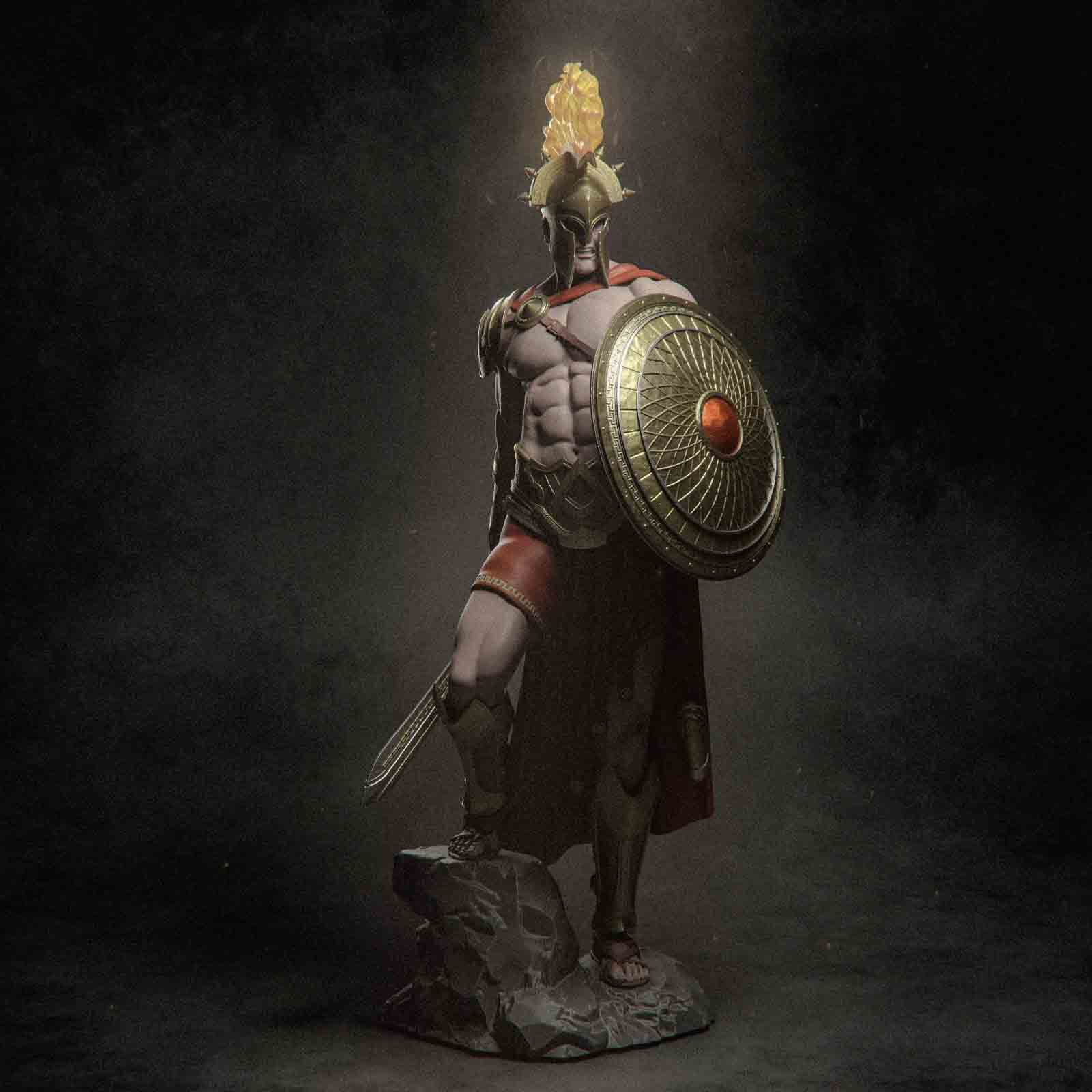 ⚔️ فیگور آرس Ares | ارتفاع 28 سانتیمتر | جنس PLA+