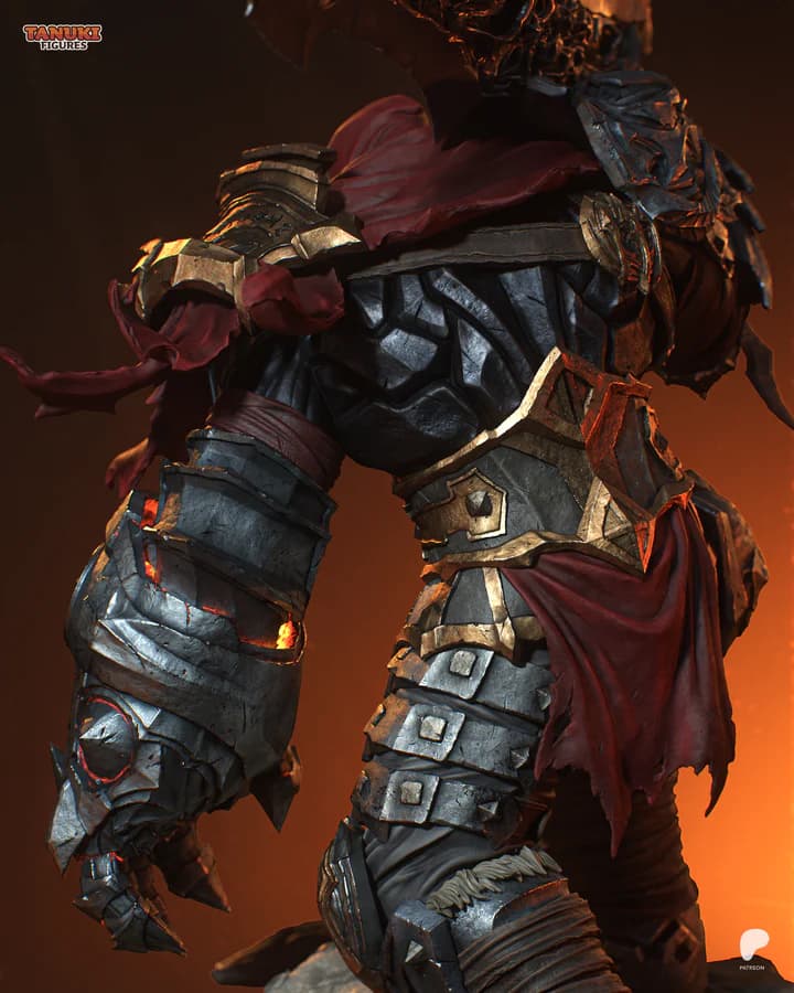 ⚔️ فیگور شخصیت وار (War – Darksiders) | جنس PLA+ | ارتفاع 40 سانتیمتر — تصویر ۶