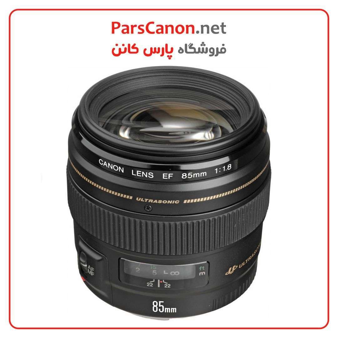 لنز کانن 85 میلیمتر دست دوم مدل Canon EF 85mm f/1.8 USM Stock — تصویر ۴