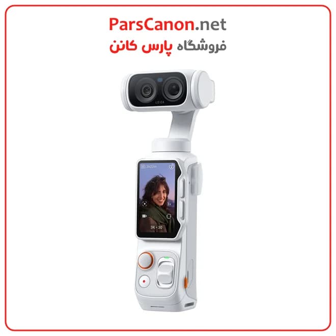 دوربین اکشن اینستا 360 Luna Ultra استاندارد کمبو رنگ سفید مدل Insta360 Luna Ultra Standard Combo (Stellar White) — تصویر ۲