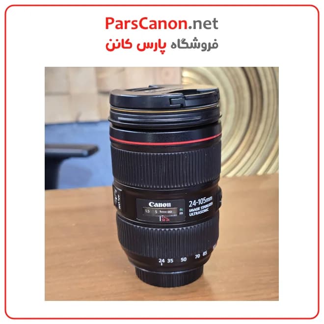 لنز کانن دست دوم مدل Canon EF 24-105mm f/4L IS II USM Lens