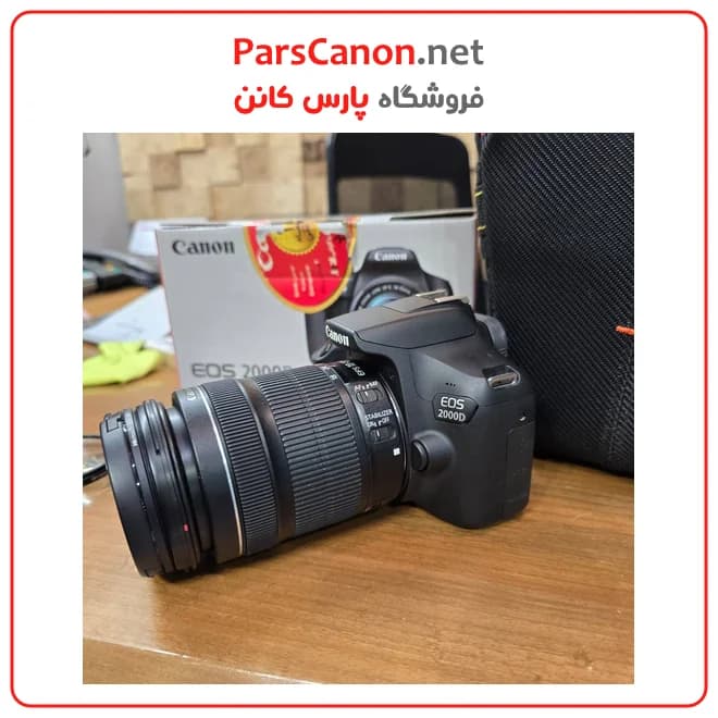 دوربین کانن دست دوم مدل Canon EOS 2000D stock به همراه لنز EF-S 18-135mm Lens — تصویر ۶