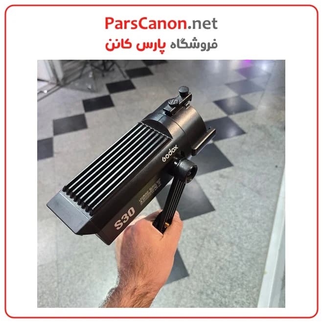 ویدئو لایت گودکس دست دوم مدل Godox S30 LED Focusing LED Light stock — تصویر ۱۰