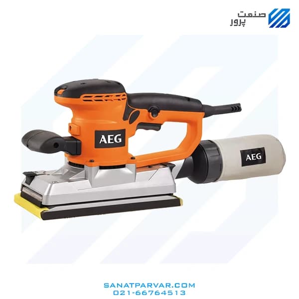 سنباده لرزان مستطیلی AEG دیمردار مدل FS280 — تصویر ۳