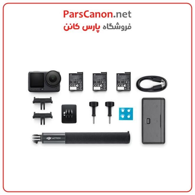 دوربین اکشن 6 ادونچر کمبو مدل DJI Osmo Action 6 Adventure Combo — تصویر ۳