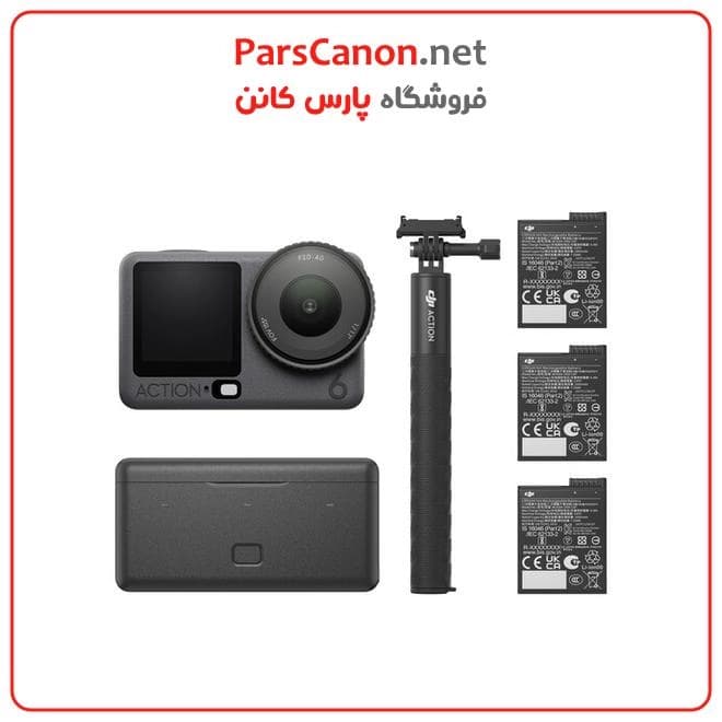دوربین اکشن 6 ادونچر کمبو مدل DJI Osmo Action 6 Adventure Combo — تصویر ۴