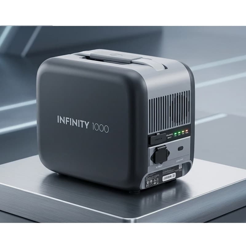 پاور استیشن پرتابل 1000w/h برند گرووات مدل INFINITY1000 — تصویر ۴