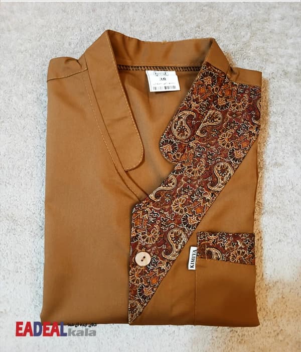 روپوش رستورانی کیمیا مدل سروش شکلاتی — تصویر ۴