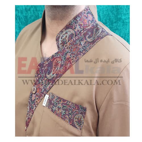 روپوش رستورانی کیمیا مدل سروش شکلاتی — تصویر ۵