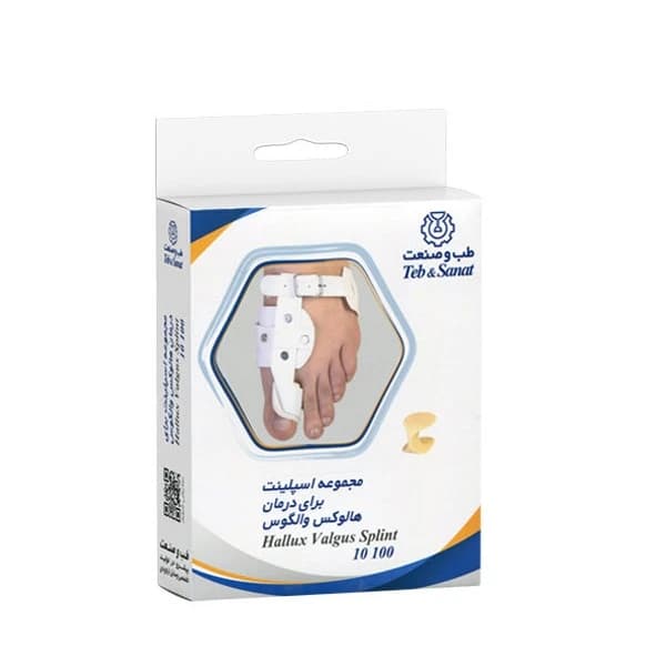 مجموعه اسپلینت هالوکس والگوس طب و صنعت کد 10100 — تصویر ۷