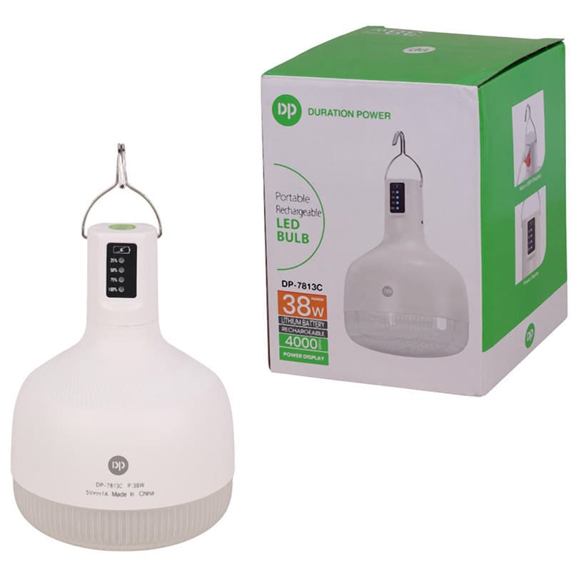 چراغ شارژی آویزی 38 وات مدل DP-7813C — تصویر ۶