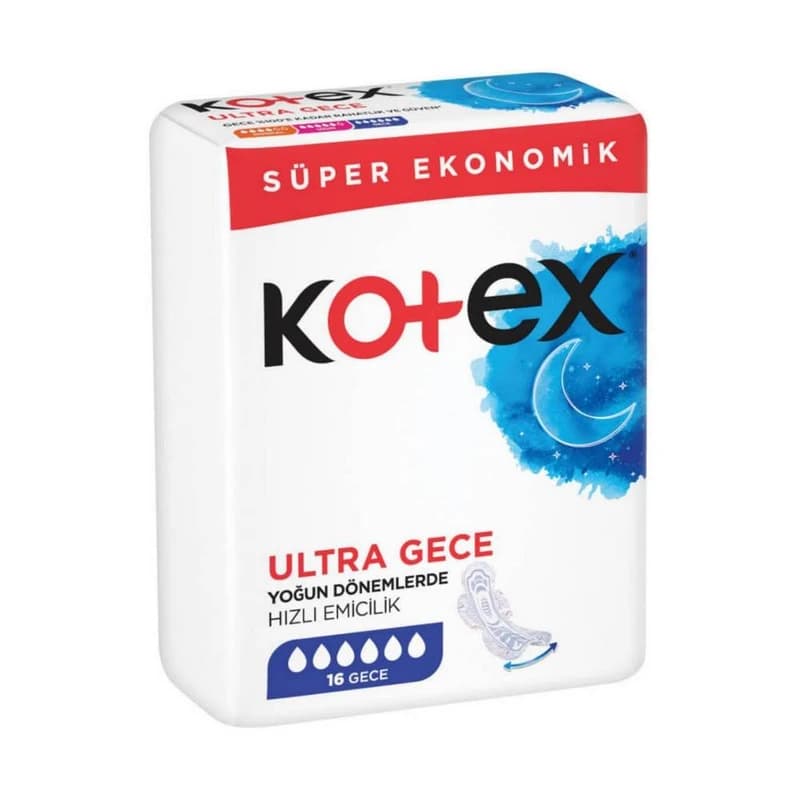 نوار بهداشتی کوتکس مدل Ultra Gece بسته 16 عددی — تصویر ۶
