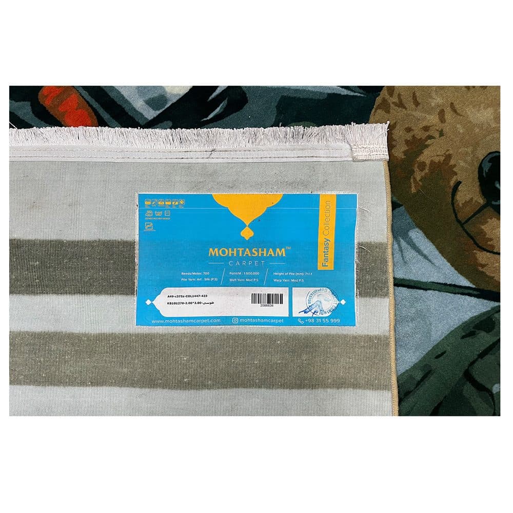 فرش کودک خرس و ماشین کد 101278 — تصویر ۹