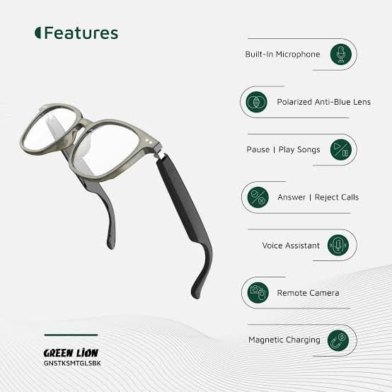 عینک هوشمند استکهلم گرین لاین Stockholm Smart Glasses — تصویر ۶