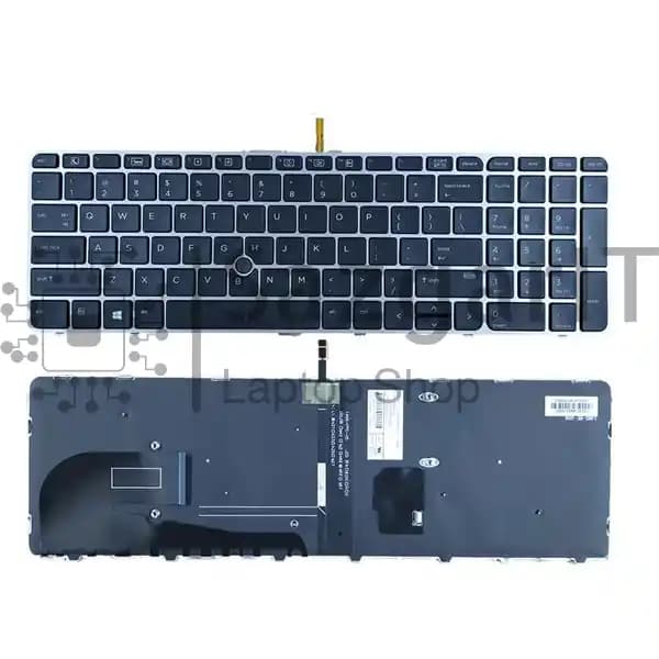 کیبرد لپ تاپ اچ پی Keyboard Laptop 850 G3 Black HP — تصویر ۴