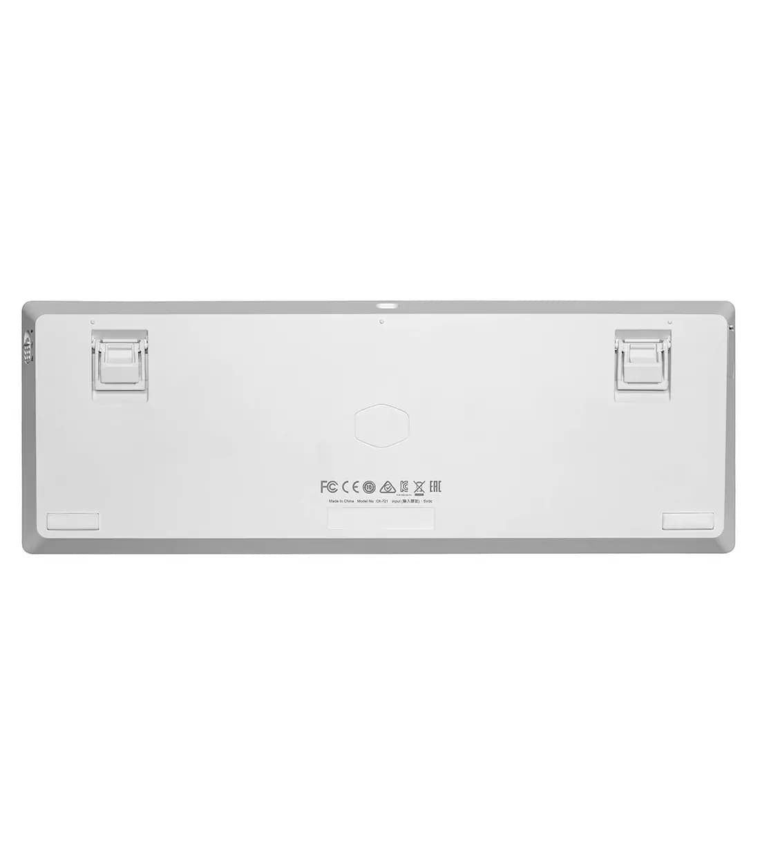 کیبورد مکانیکال گیمینگ کولر مستر CK721 White Blue Switch — تصویر ۸