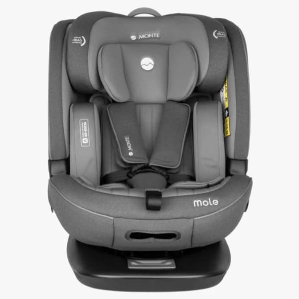 صندلی ماشین کودک مونته مدل موله طوسی | Monte Mole Car Seat — تصویر ۲