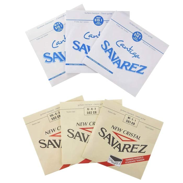 سیم گیتار Savarez مدل 510CRJ میکس تنشن اصل فرانسه — تصویر ۴