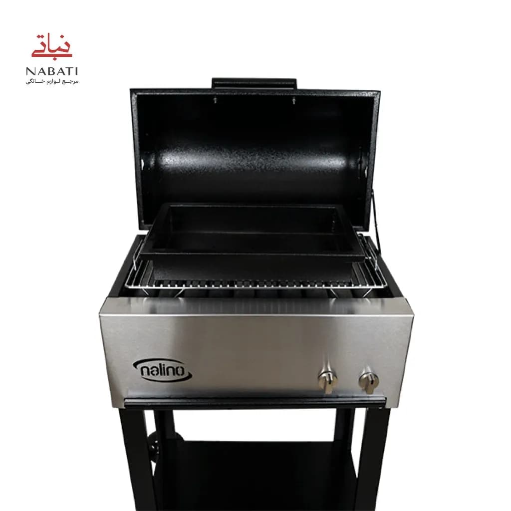 باربیکیو Dona Plus گازی زغالی 60 سانتی متری — تصویر ۹