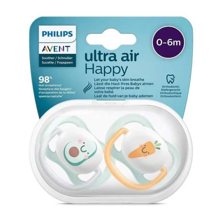 پستانک ارتودنسی اونت ۰-۶ ماه شب و روز UltraAir — تصویر ۴