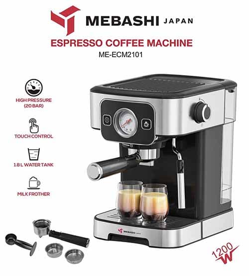 اسپرسو ساز مباشی مدل ME-ECM 2101 — تصویر ۲