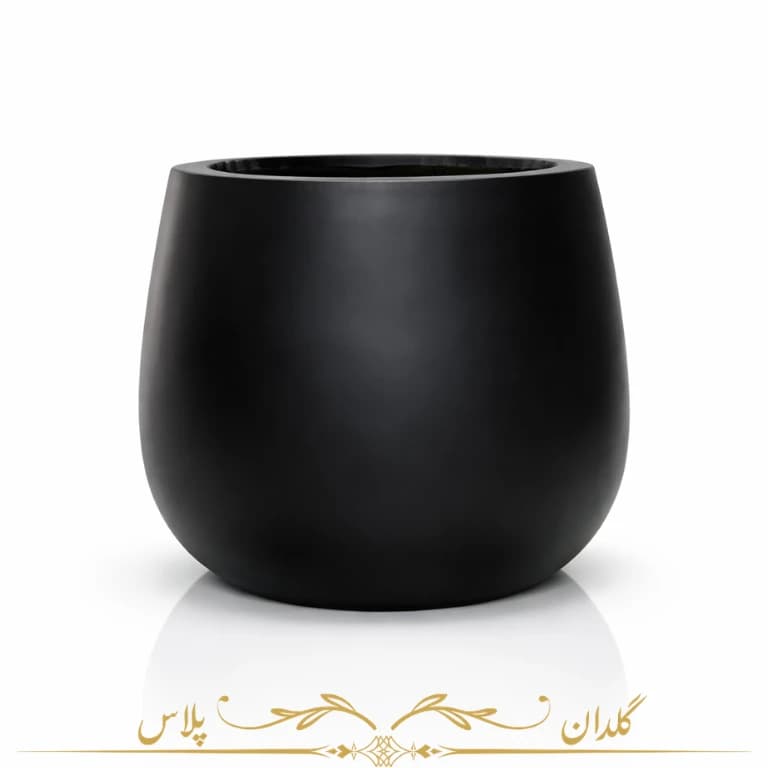 گلدان فایبرگلاس شیک – مدل دیگی