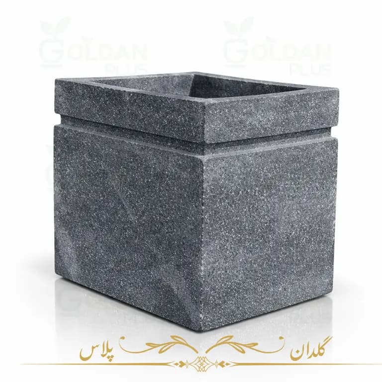 فلاور باکس بتنی بزرگ مدرن 110سانتی- 200k — تصویر ۵