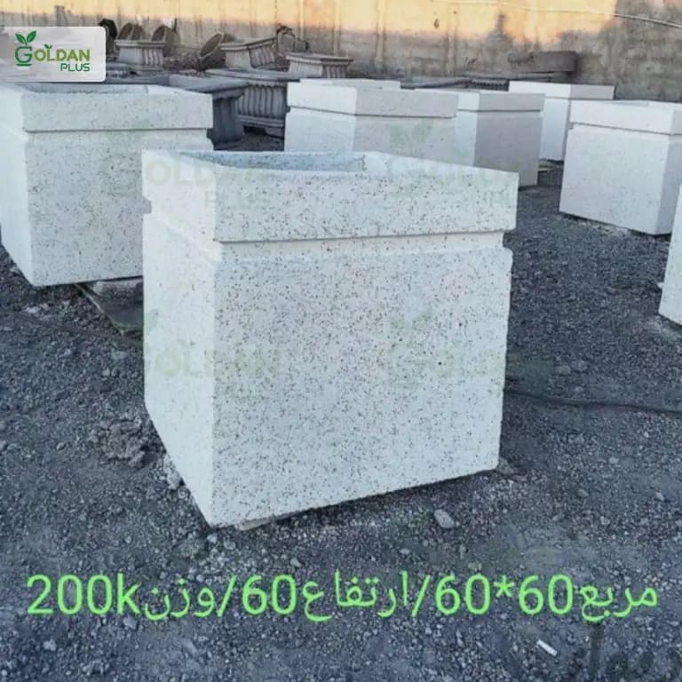 فلاور باکس بتنی بزرگ مدرن 110سانتی- 200k — تصویر ۱۱