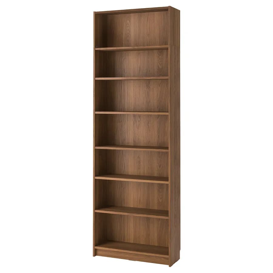 کتابخانه قهوه ای سایز ۸۰x۲۸x۲۳۷ ایکیا مدل BILLY