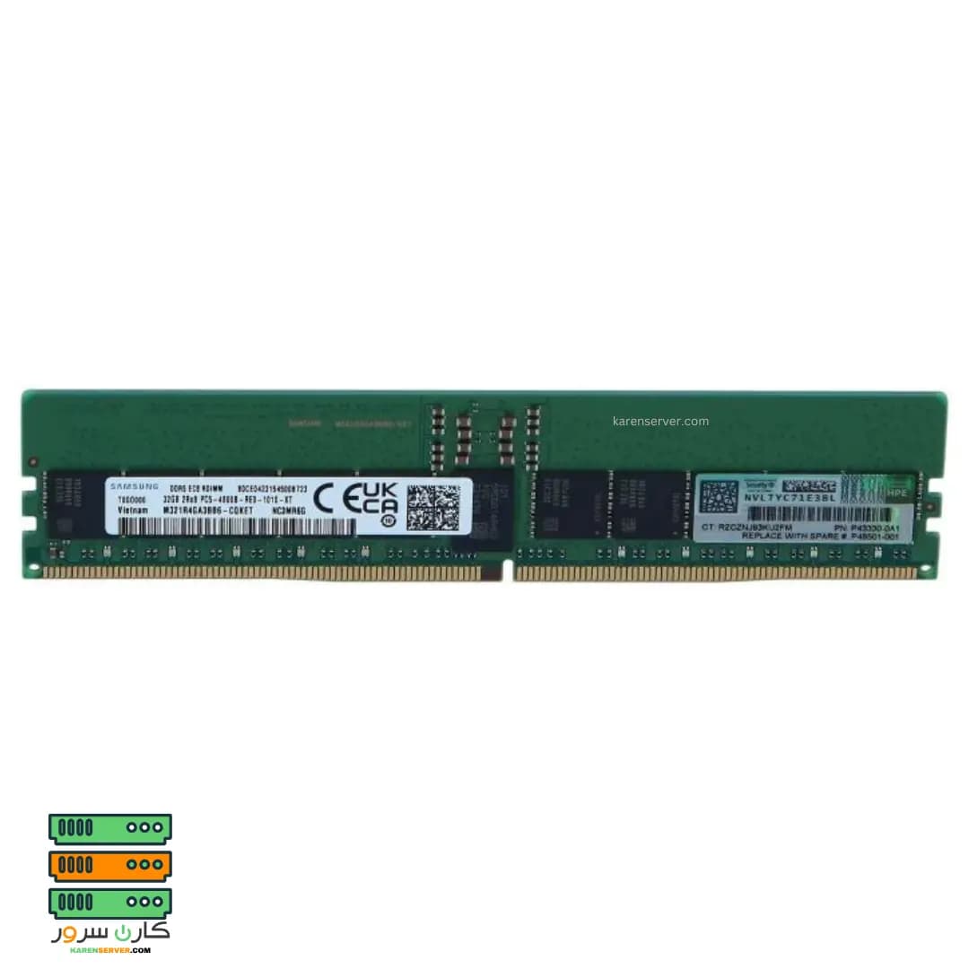 رم سرور HPE 32GB Dual Rank DDR5-4800 P43328-B21 — تصویر ۶