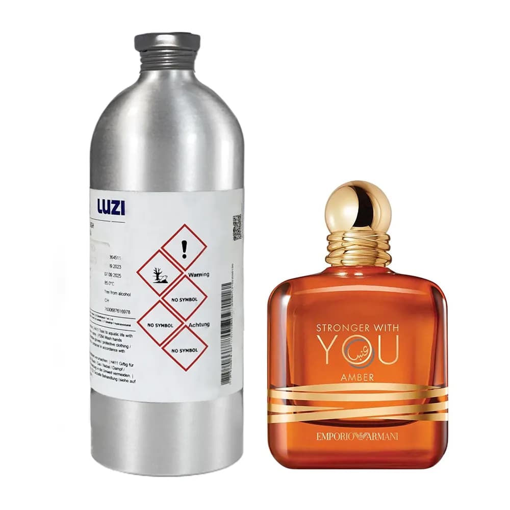 اسانس خالص عطر استرانگر ویت یو امبر لوزی — تصویر ۲