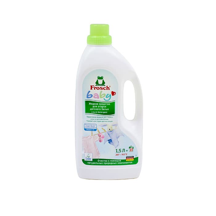 مایع لباسشویی 1.5 لیتری فروش FROSCH — تصویر ۵