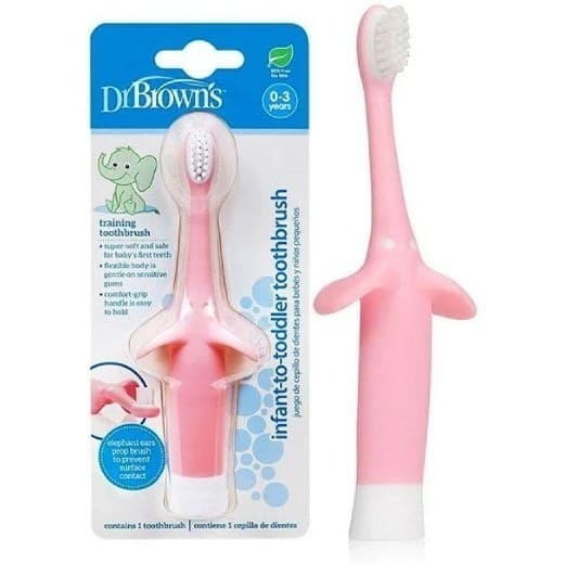 مسواک آموزشی دکتر براون طرح زرافه (Dr. Brown’s) — تصویر ۷