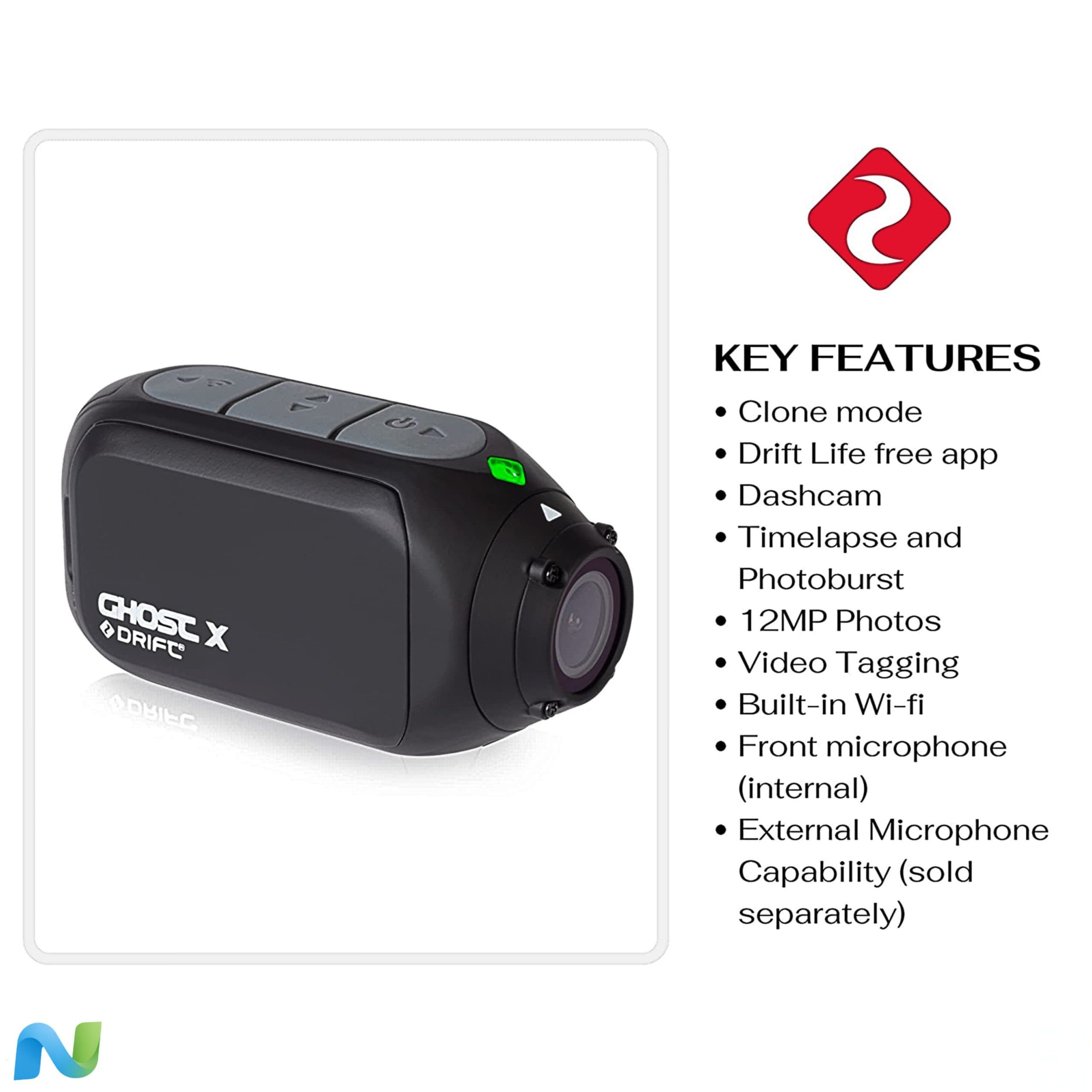 دوربین اکشن ضد آب DRIFT GHOST XL — تصویر ۳