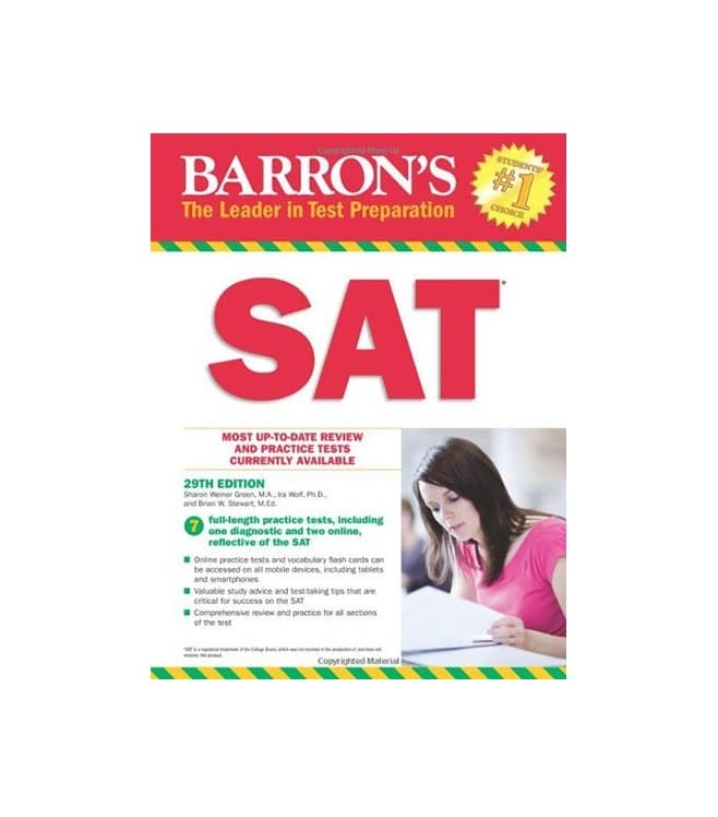 کتاب Barron’s Sat 29th Edition مسترینگ بارونز اس ای تی ویرایش بیست و نهم — تصویر ۲