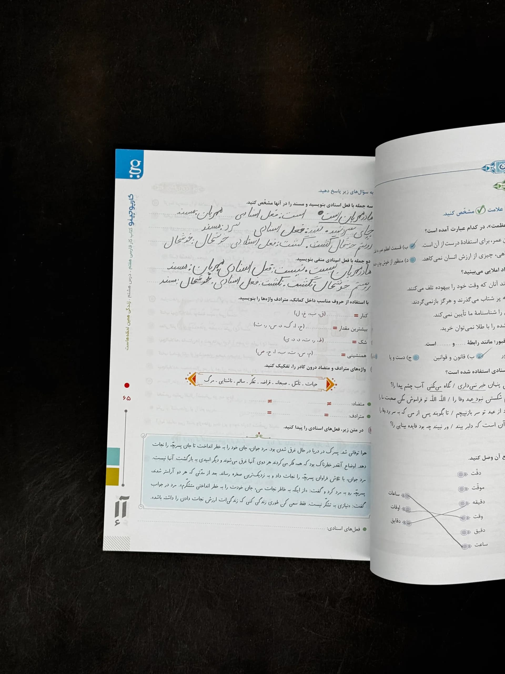 گاج فارسی 7 هفتم کارپوچینو — تصویر ۹