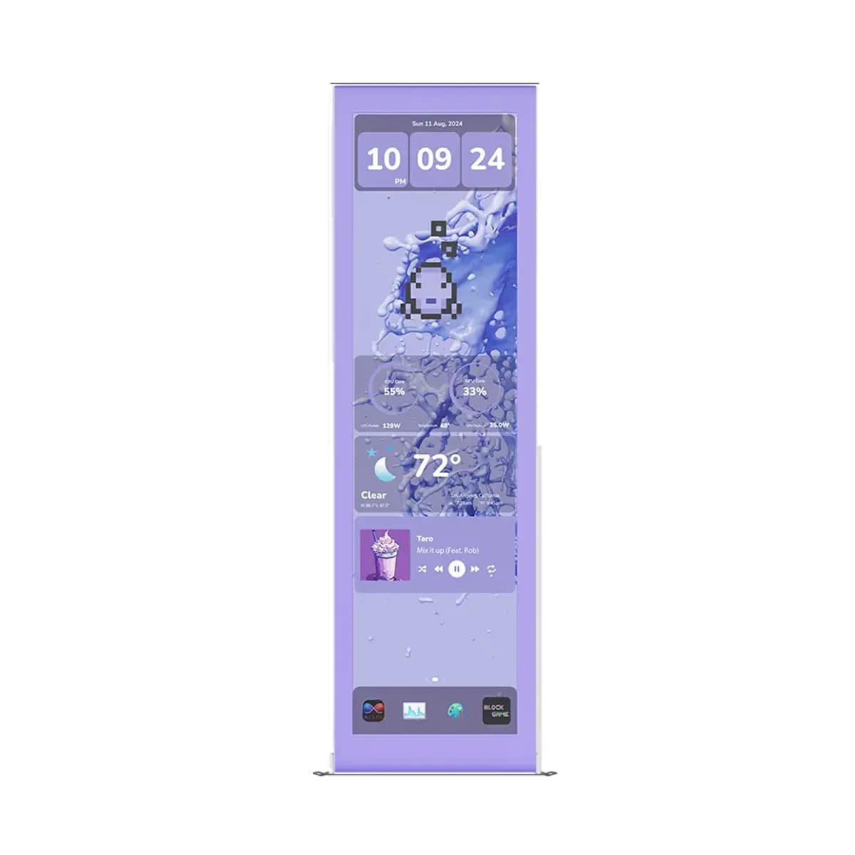 نمایشگر کیس هایت TOUCH HYTE INFINITE DISPLAY Y70 TARO MILK — تصویر ۲