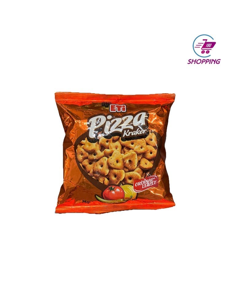 بیسکوییت پیزا کراکر با طعم سبزیجات 38 گرم