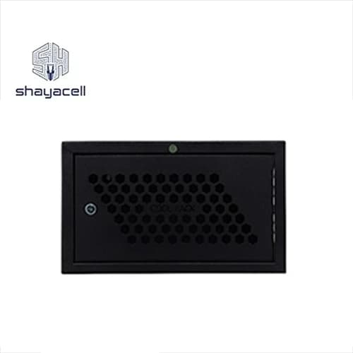 رک دیواری عالی کار صنعت 4 یونیت عمق 38 مشکی مدل Cool Rack 4U-B