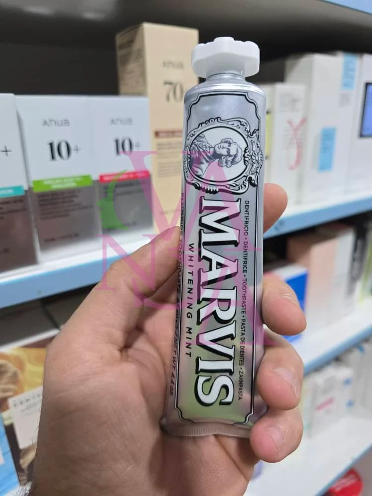 خمیر دندان مارویس مدل Whitening Mint سفید کننده حجم 85 میلی لیتر — تصویر ۱۰