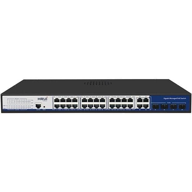 سوئیچ شبکه مدیریتی HRUI مدل HR-AFGM-2444S-400 — تصویر ۱۰