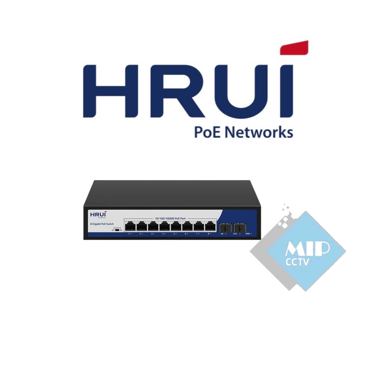 سوئیچ شبکه HRUI مدل HR900-AFG-82NS — تصویر ۵
