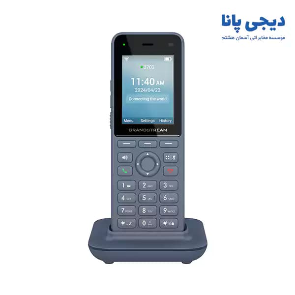 تلفن بیسیم تحت شبکه وای فای گرنداستریم مدل Grandstream WP826 — تصویر ۲